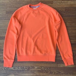 Men’s Orange Tommy Hilfiger Crew Sweatshirt